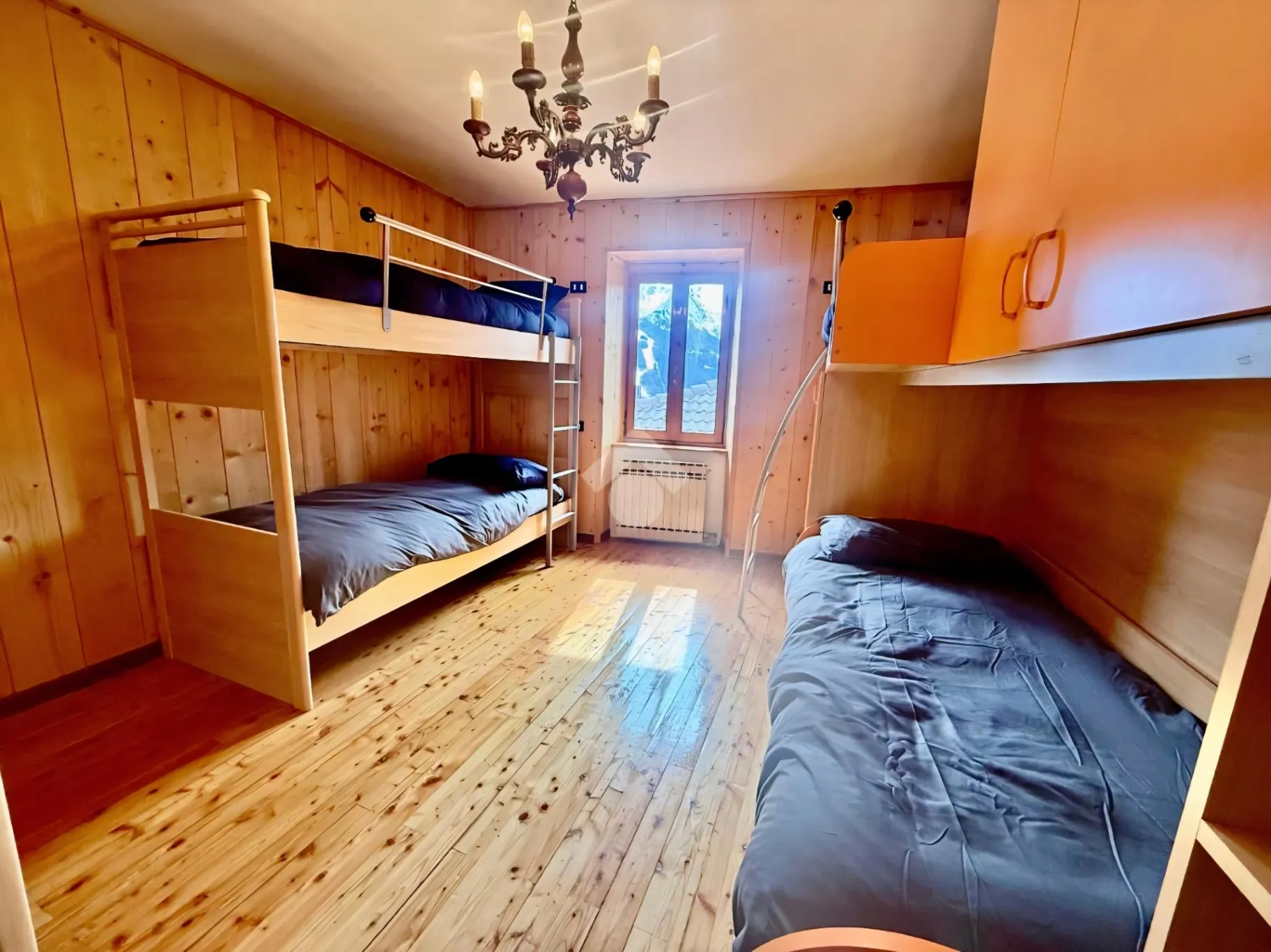 Zimmer mit Etagenbetten